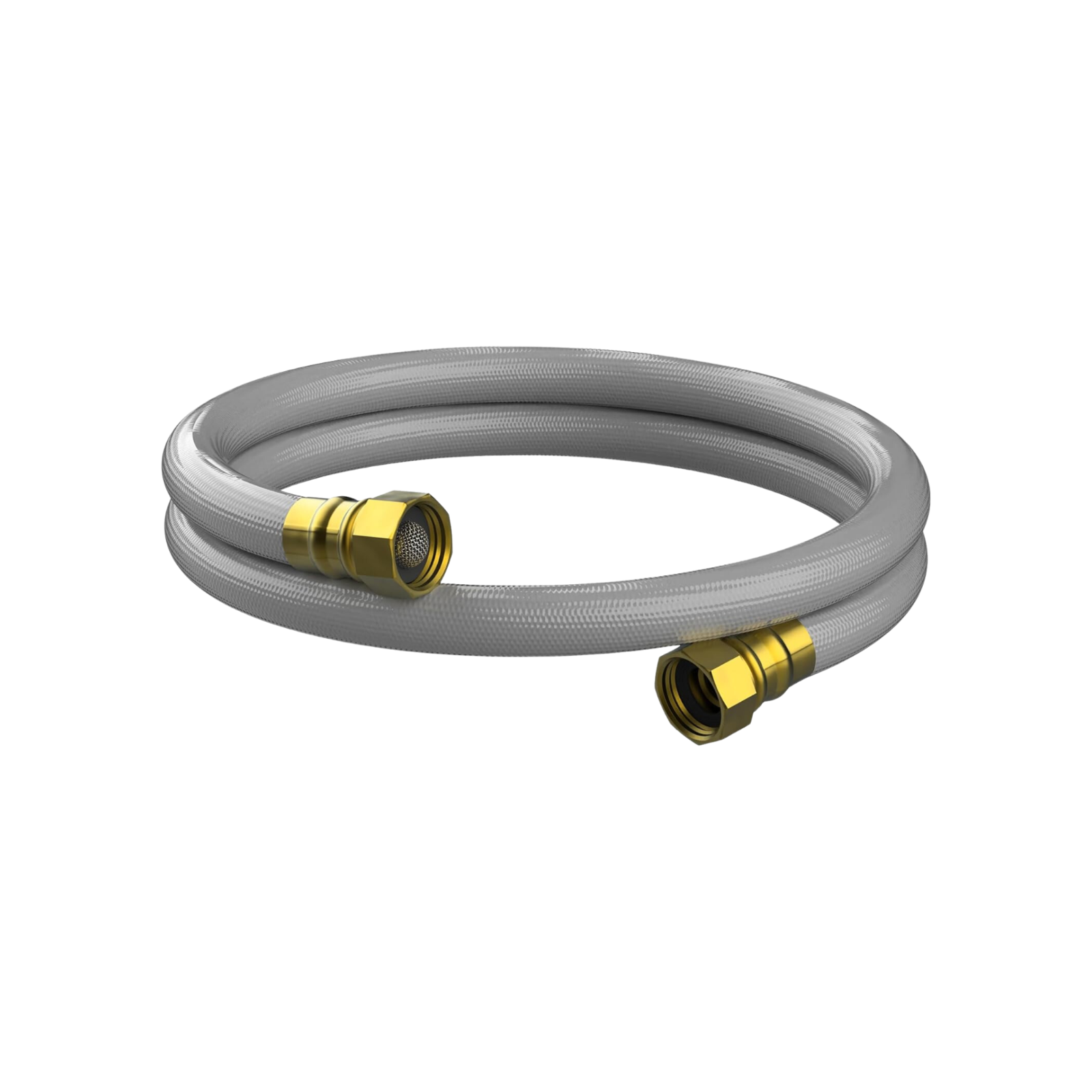Pressure Washer Leader Hose on white background