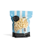 Bag of City Pop Ranch popcorn with blue and white striped design on a white background