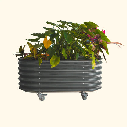 Self-Watering Rolling Garden Bed – 2′ × 4′