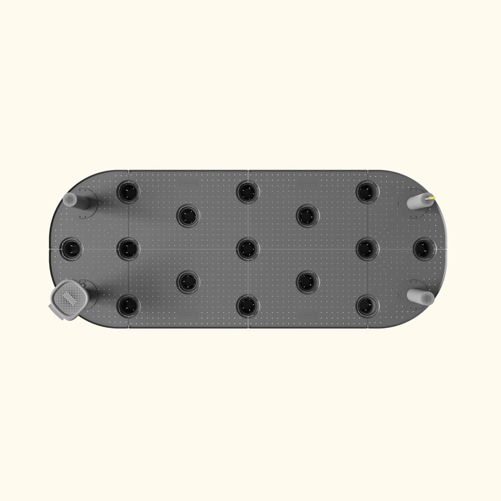 Self-Watering Wicking Floor - For 17" Classic Beds model for 2 foot by 5 foot dimensions. 