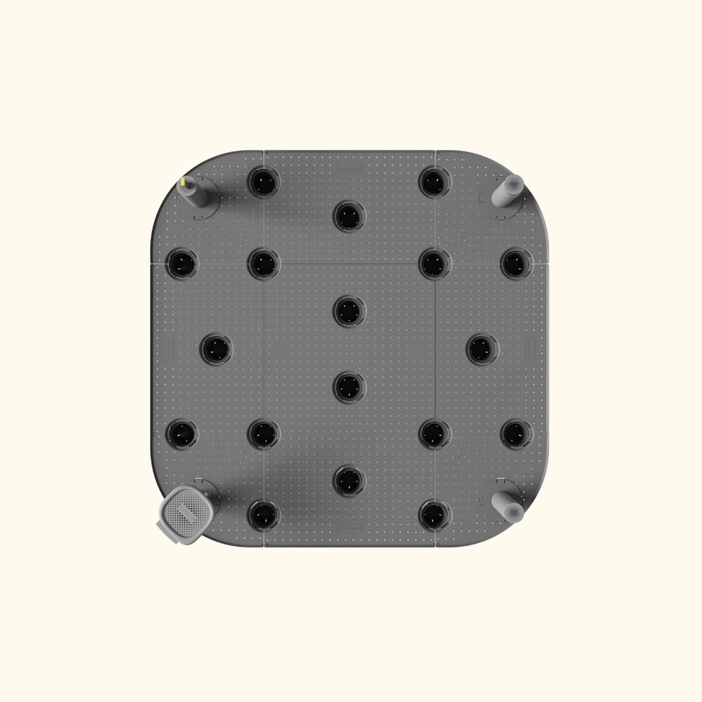 Self-Watering Wicking Floor - For 17" Classic Beds model for 3.5 foot by 3.5 foot dimensions. 