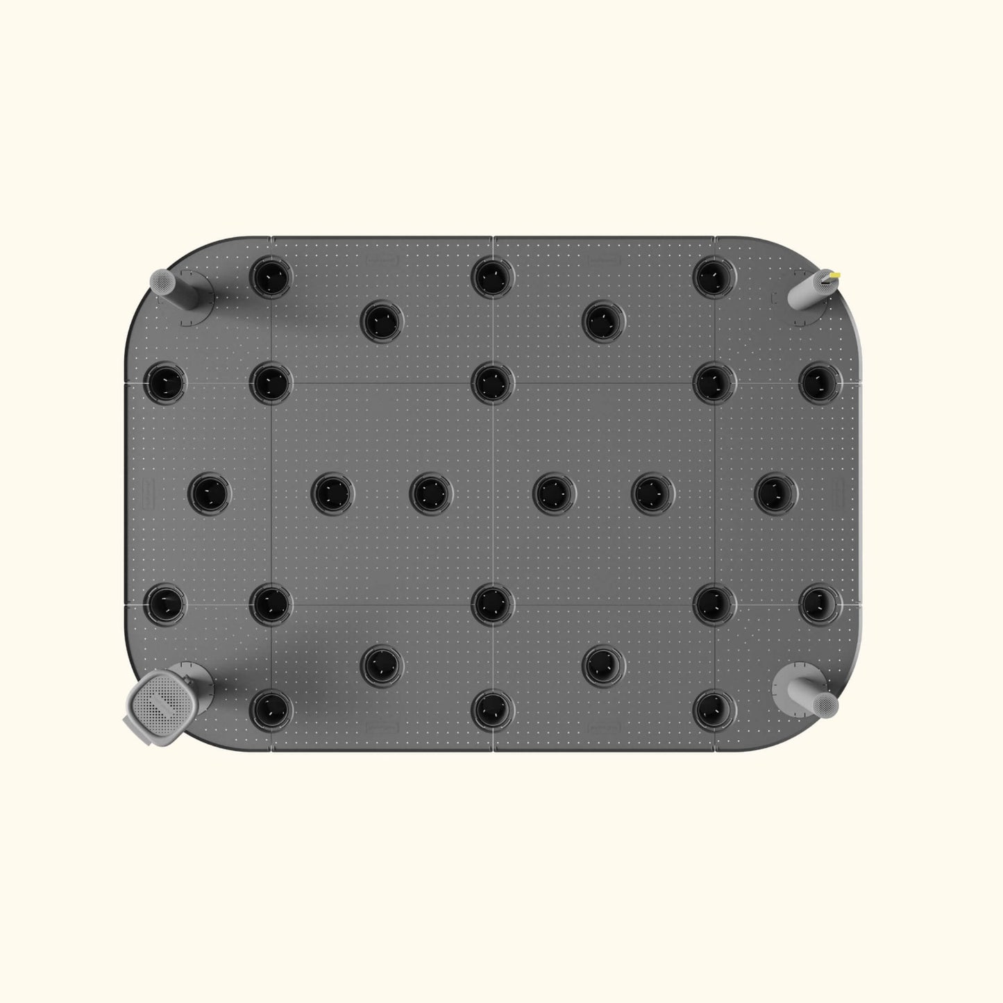 Self-Watering Wicking Floor - For 17" Classic Beds model for 3.5 foot by 5 foot dimensions. 