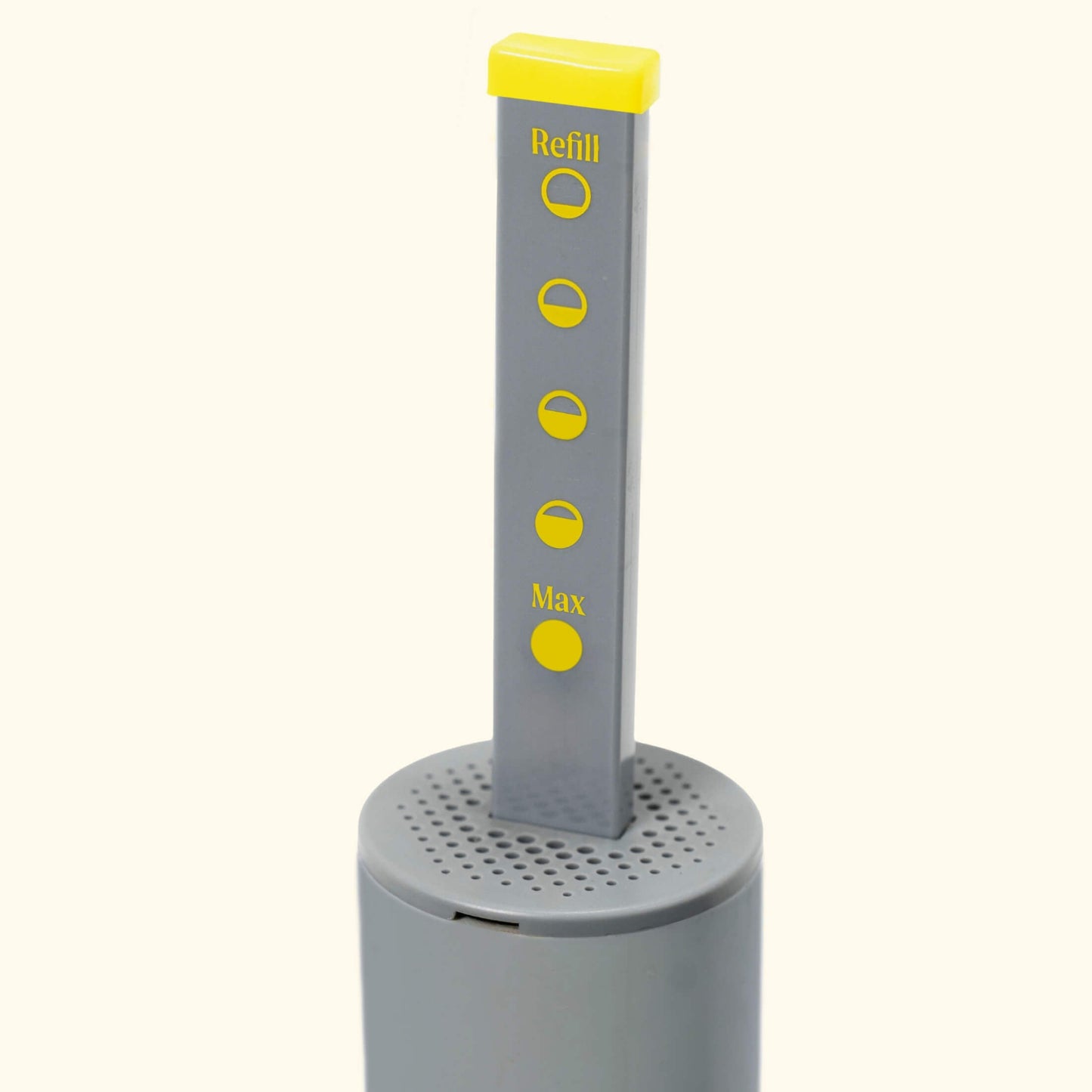 Self-Watering Wicking Floor system water gauge on a white background.