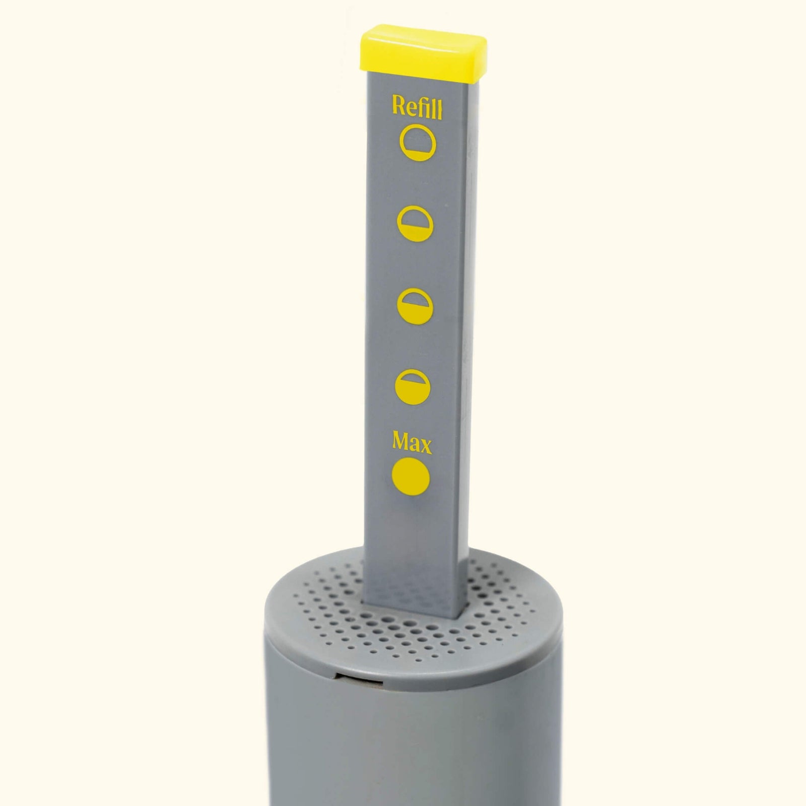 Self-Watering Wicking Floor system water gauge on a white background.