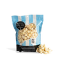 Bag of City Pop Sour Cream and Onion popcorn with visible branding on a white background