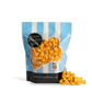 Bag of City Pop Spicy Buffalo popcorn with visible branding on a white background