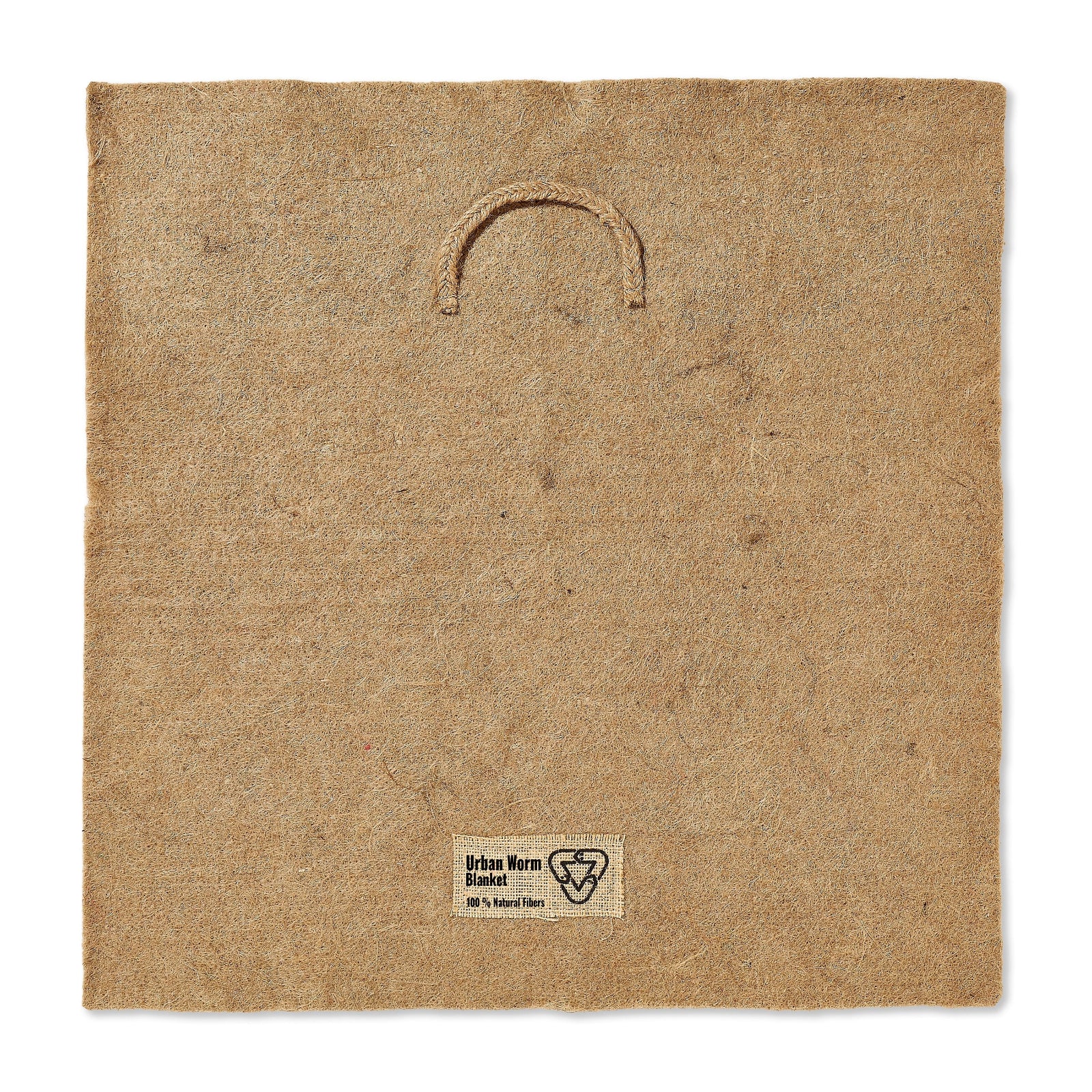 Brown Urban Worm Blanket on a white background