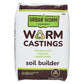 25 Quart bag of Urban Worm Company Warm Castings soil builder on a white background