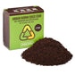 Box of Urban Worm Coco Coir with a pile of coco coir on a white background