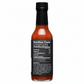 Back label of Ancho Masala Scorpion Reaper Hot Sauce bottle showing ingredients and nutrition facts