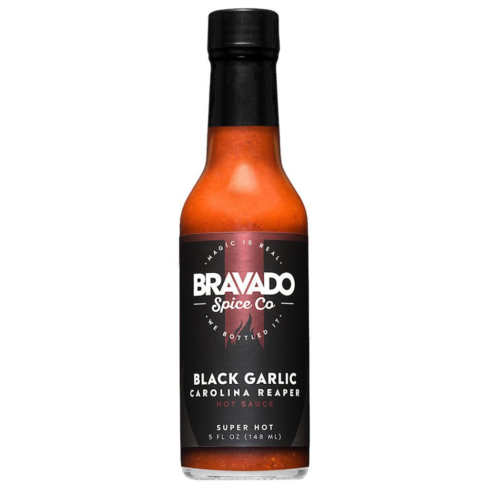 BLACK GARLIC CAROLINA REAPER HOT SAUCE