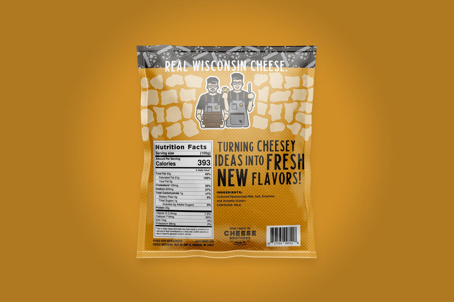 Cuajada de queso de Wisconsin *Envío fresco a diario*