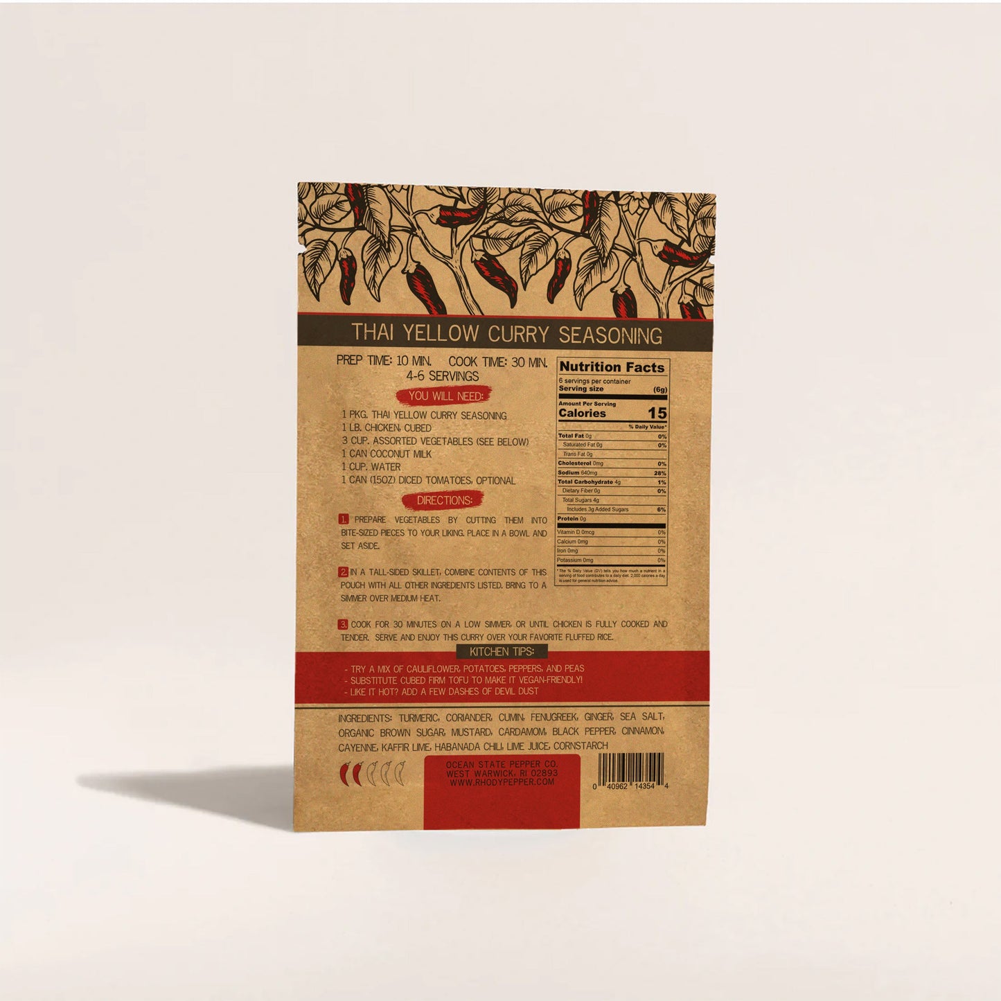 Condimento para curry tailandés