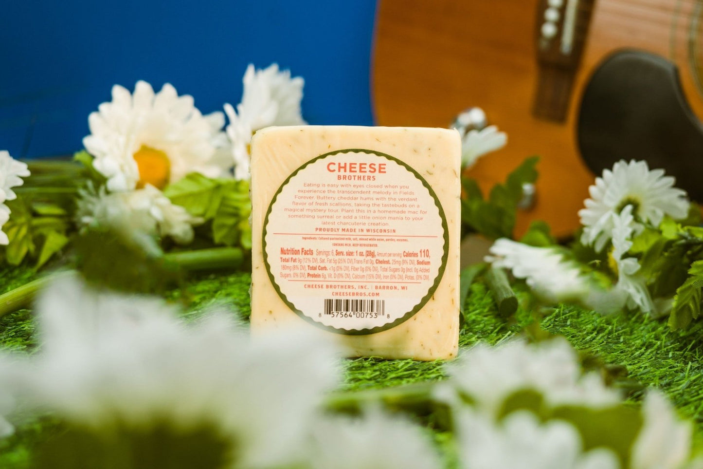 Fields forever green onion cheddar cheese