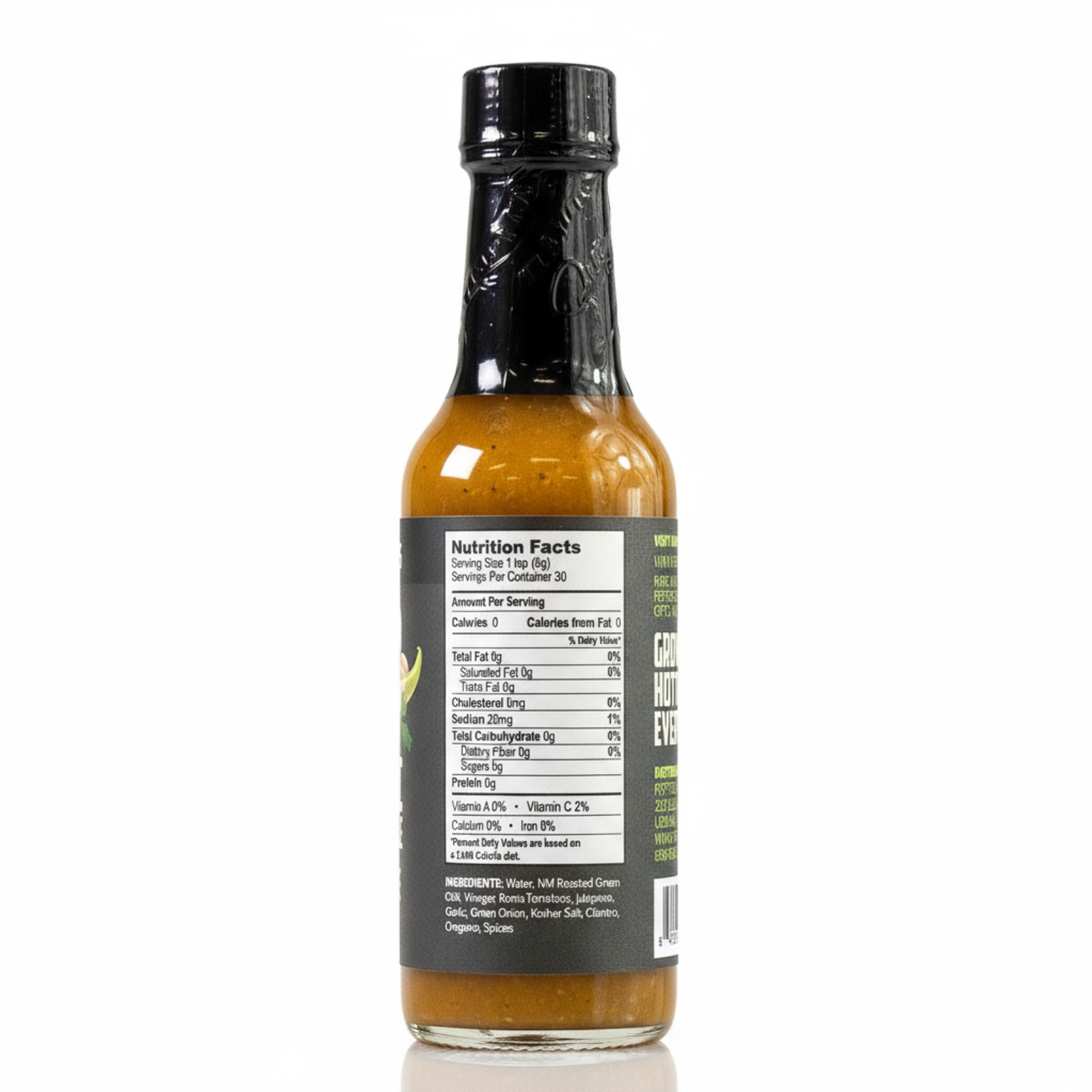 the pepper plant garlic sauce Garlic Green Chile Hot Sauce
