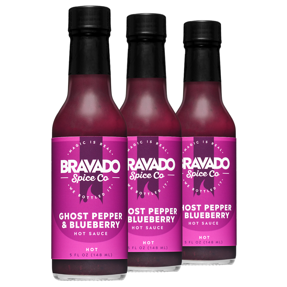 GHOST PEPPER & BLUEBERRY HOT SAUCE