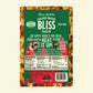 Italian Baked Bliss Cheese nutrition label on white background