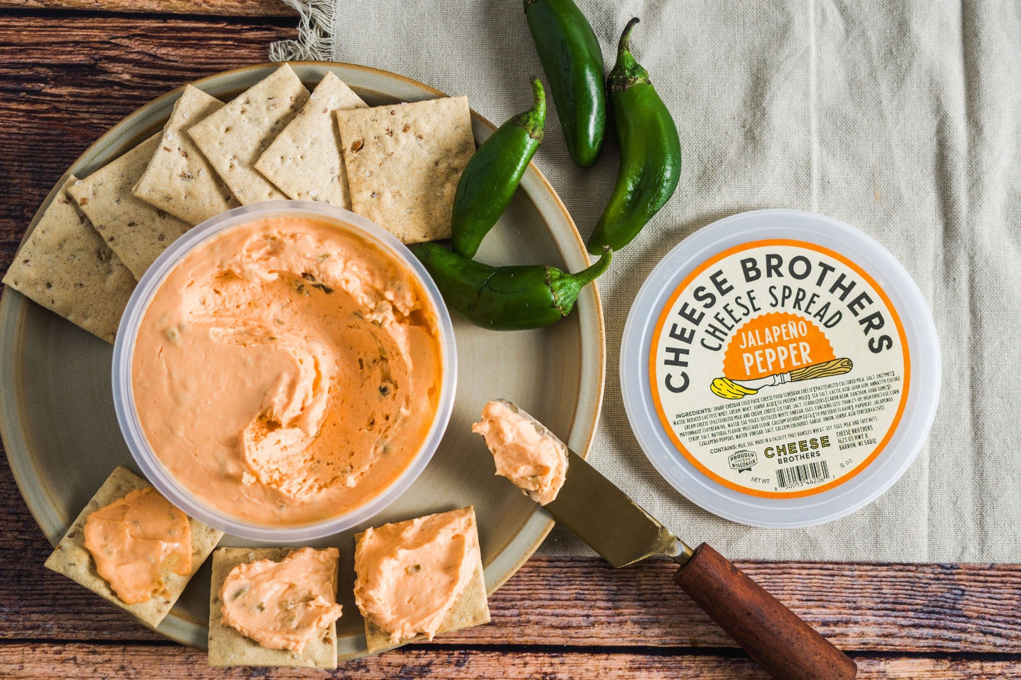 Jalapeno Pepper Cheese Spread *New Release*