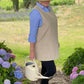 Linen Apron - French Style Crossback