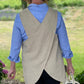 Linen Apron - French Style Crossback