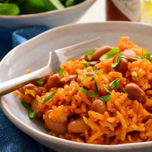 Mezcla de arroz y frijoles El Gringo Loco