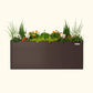 32" Extra Tall Modern 42" x 83" Metal Raised Garden Bed