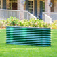 Kit de cama de jardín elevada de metal modular grande 9 en 1, extra alta, de 81 cm
