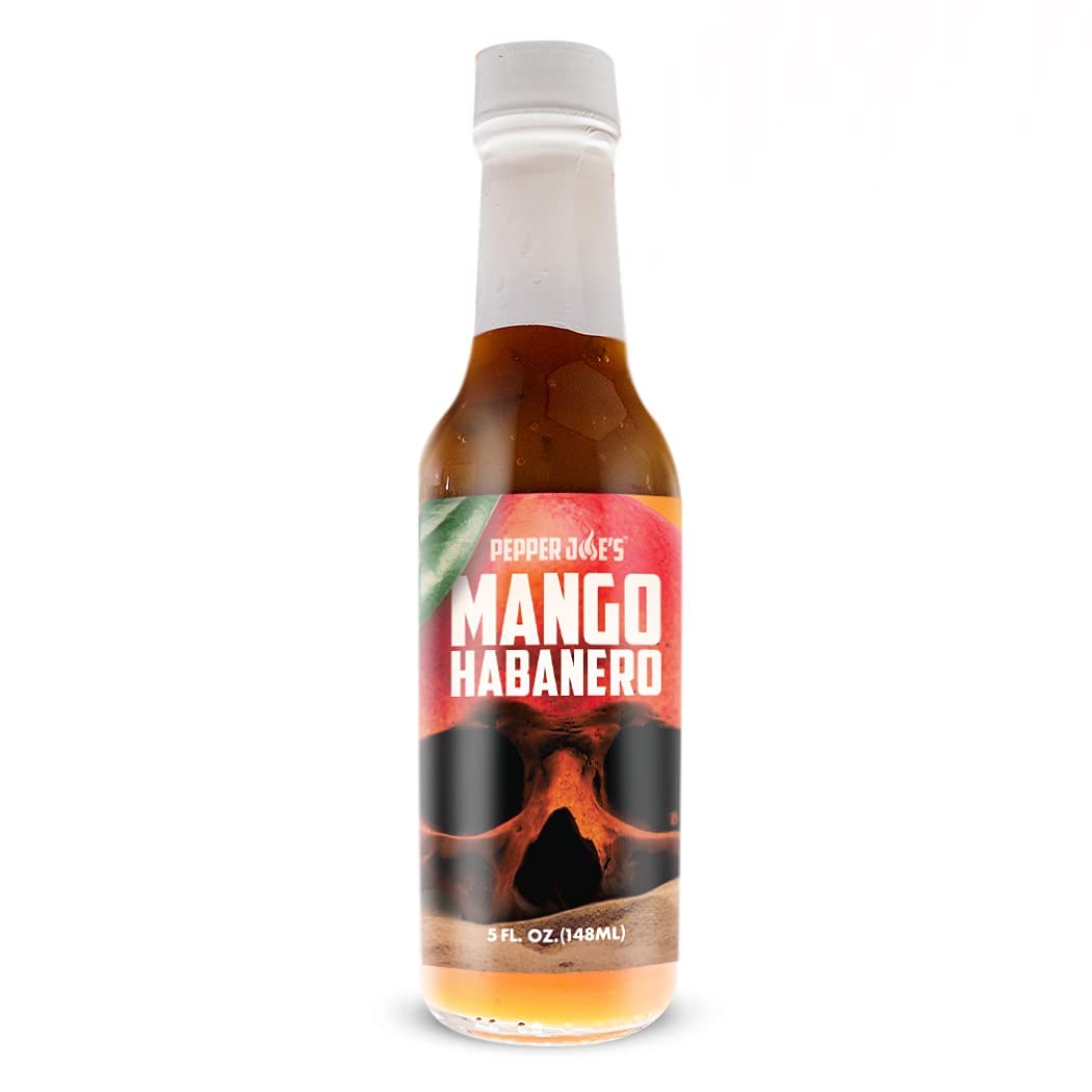 Pepper Joe's Mango Habanero hot sauce - spicy habanero hot sauce
