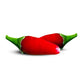 Pepper Joe's Firecracker chili pepper seeds - two firecracker peppers on white background