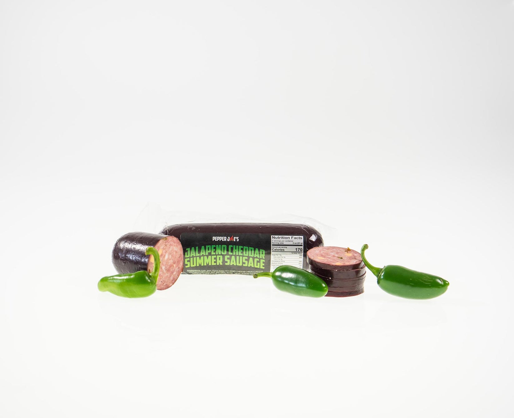 Jalapeno Cheddar Summer Sausage Pepper Joe’s