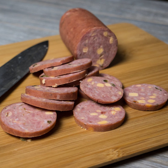 Jalapeno Cheddar Summer Sausage Pepper Joe’s