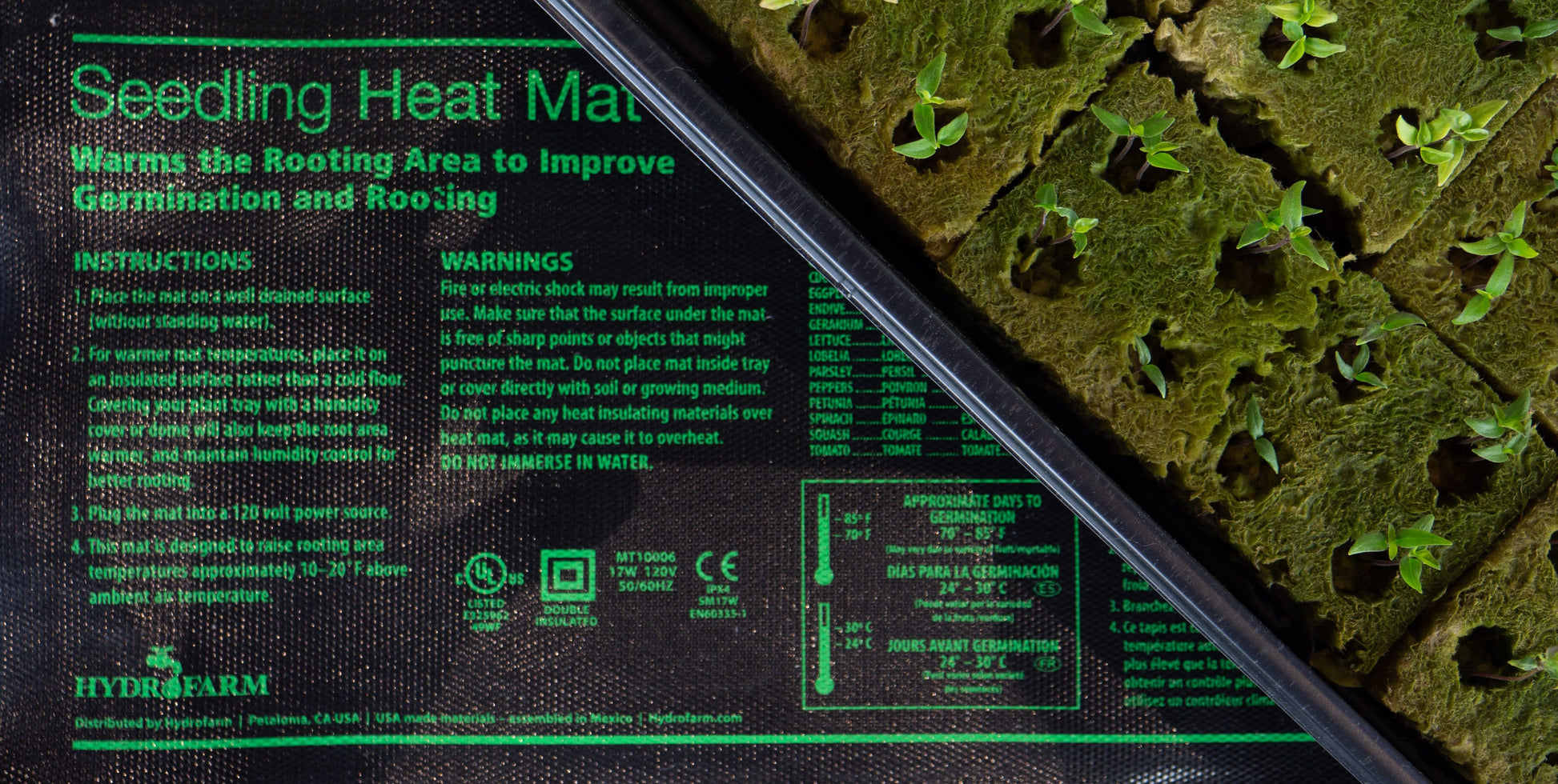 Hydrofarm Seedling Heat Mat