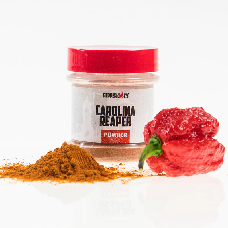 Pepper Joe's pepper powder set - Carolina Reaper - Ghost Pepper - Red Savina Habanero