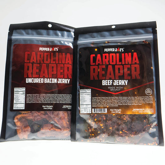 Carolina Reaper Beef And Bacon Jerky - Bundle Sauce