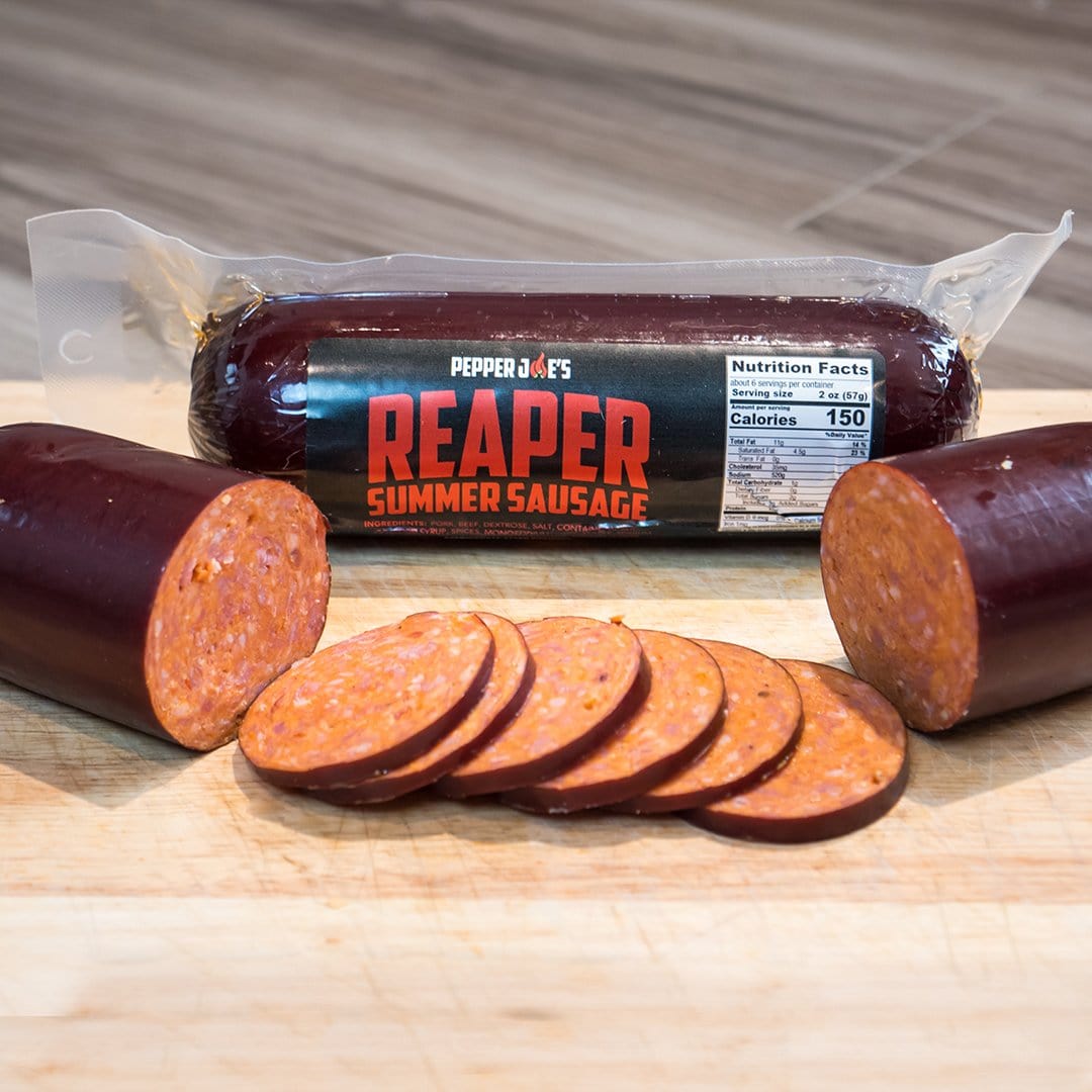 Carolina Reaper Summer Sausage