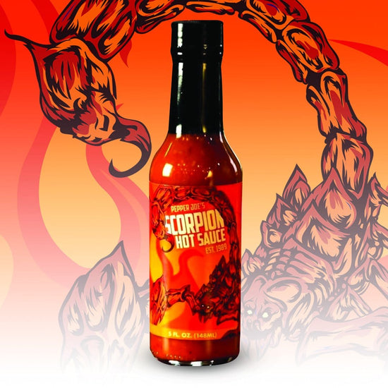 Pepper Joes Trinidad Scorpion Hot Sauce 