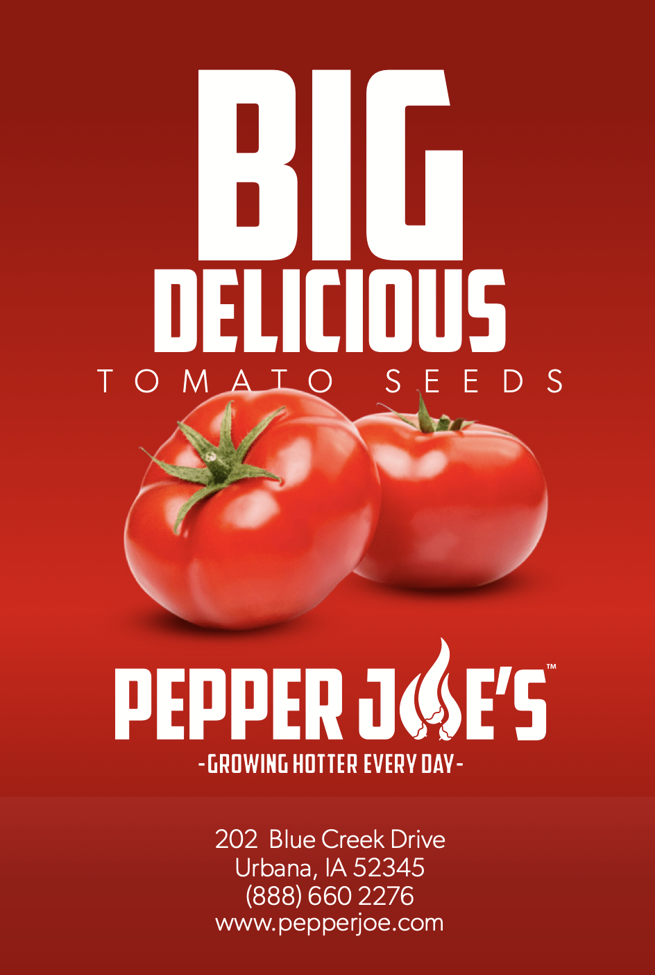 Big Delicious Tomato Aka Red Seeds