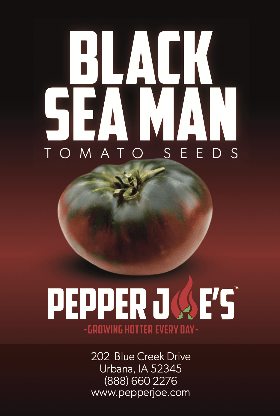 Black Sea Man Tomato Seeds