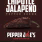 Pepper Joe's Chipotle Jalapeno seeds - seed label