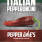 Pepper Joe's italian pepperoncini pepper seeds - seed label of Italian Pepperoncini red peppers
