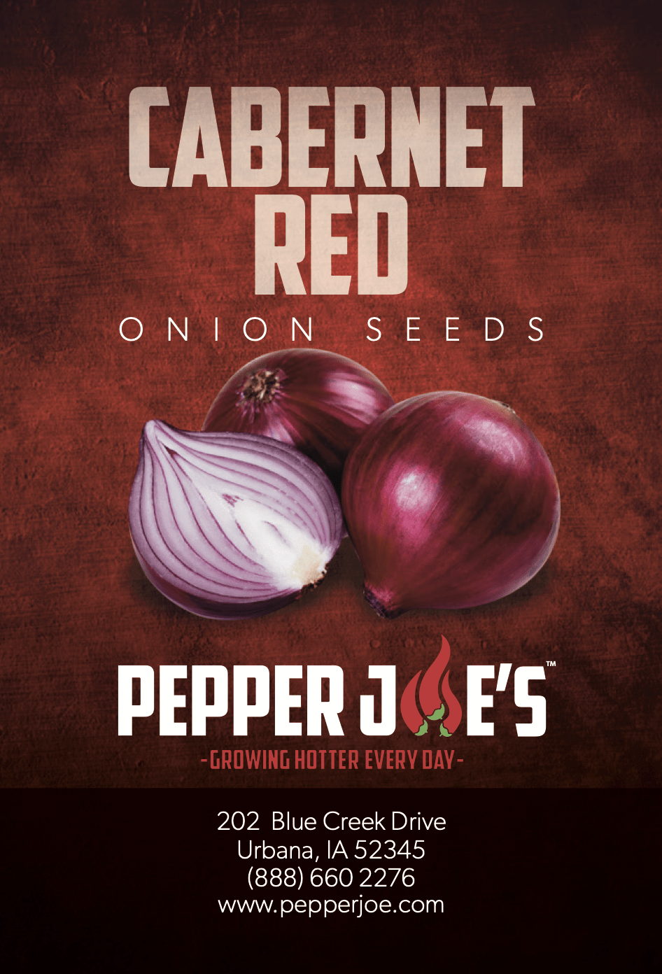 Cabernet Red Onion Seeds