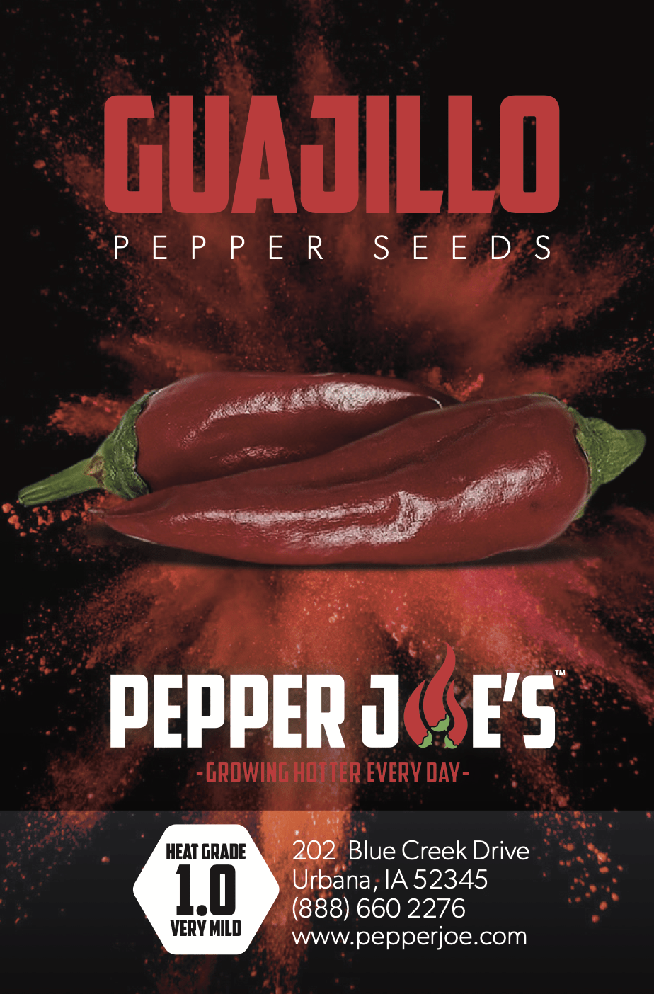 Guajillo Pepper Seeds Novelty