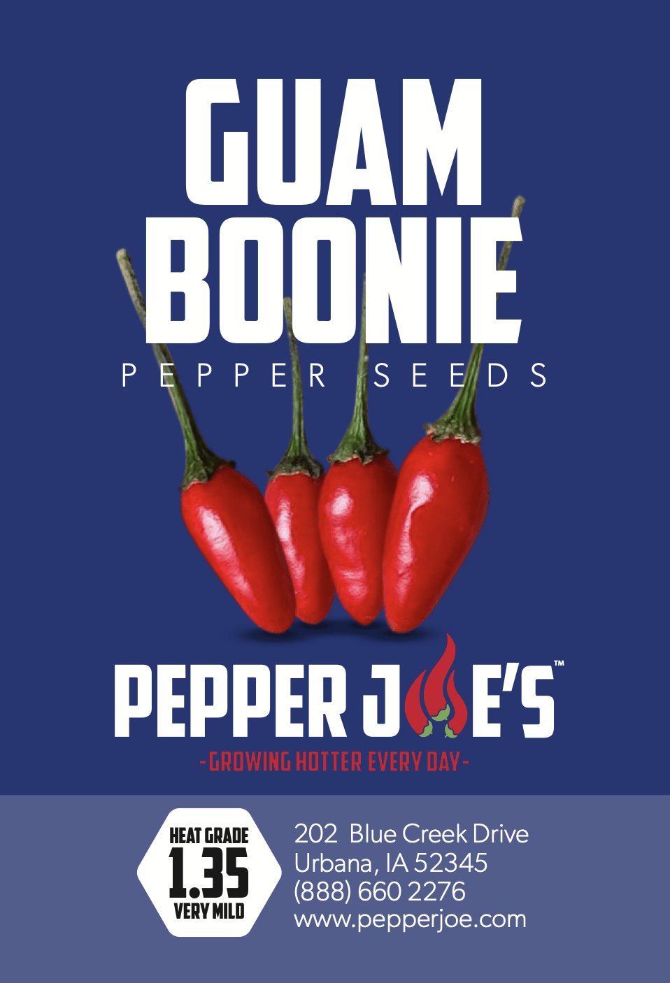 pepper joe's guam boonie peppers