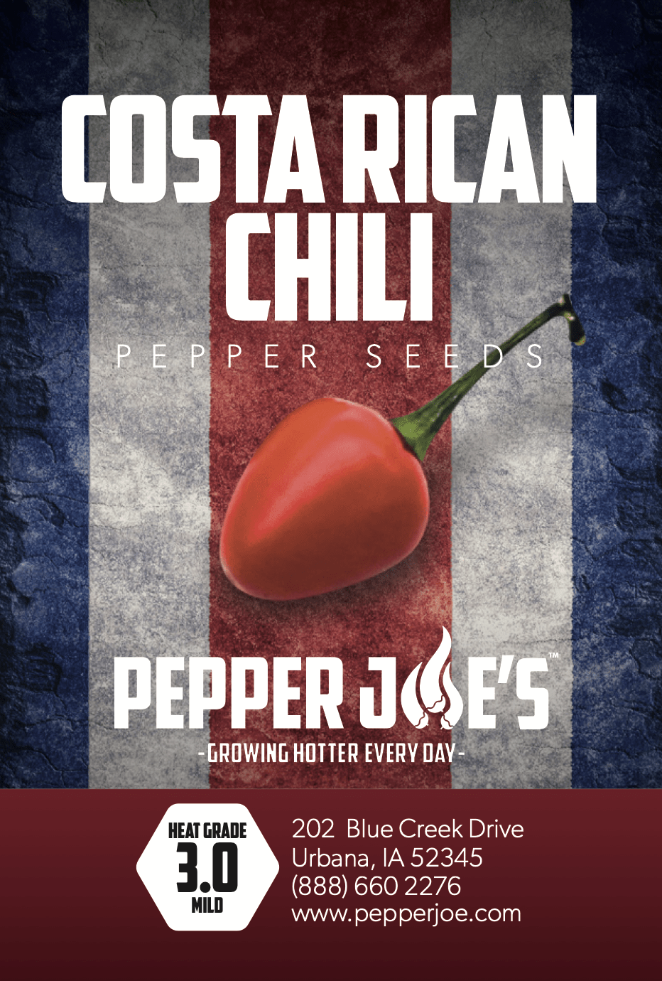 pepper joe's red costa rican pepper