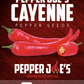 Pepper Joe'a Cayenne pepper seeds - seed label