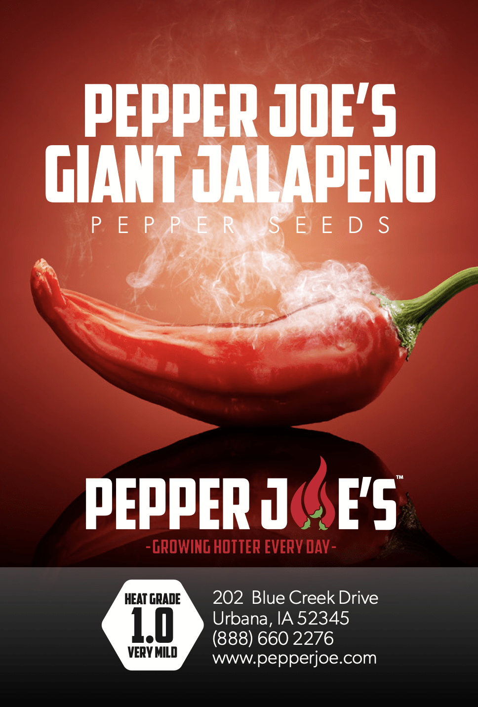 Pepper Joe's Giant Jalapeno Pepper Seeds Pepper Joe’s
