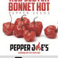 Pepper Joe's scotch bonnet red pepper seeds - seed label