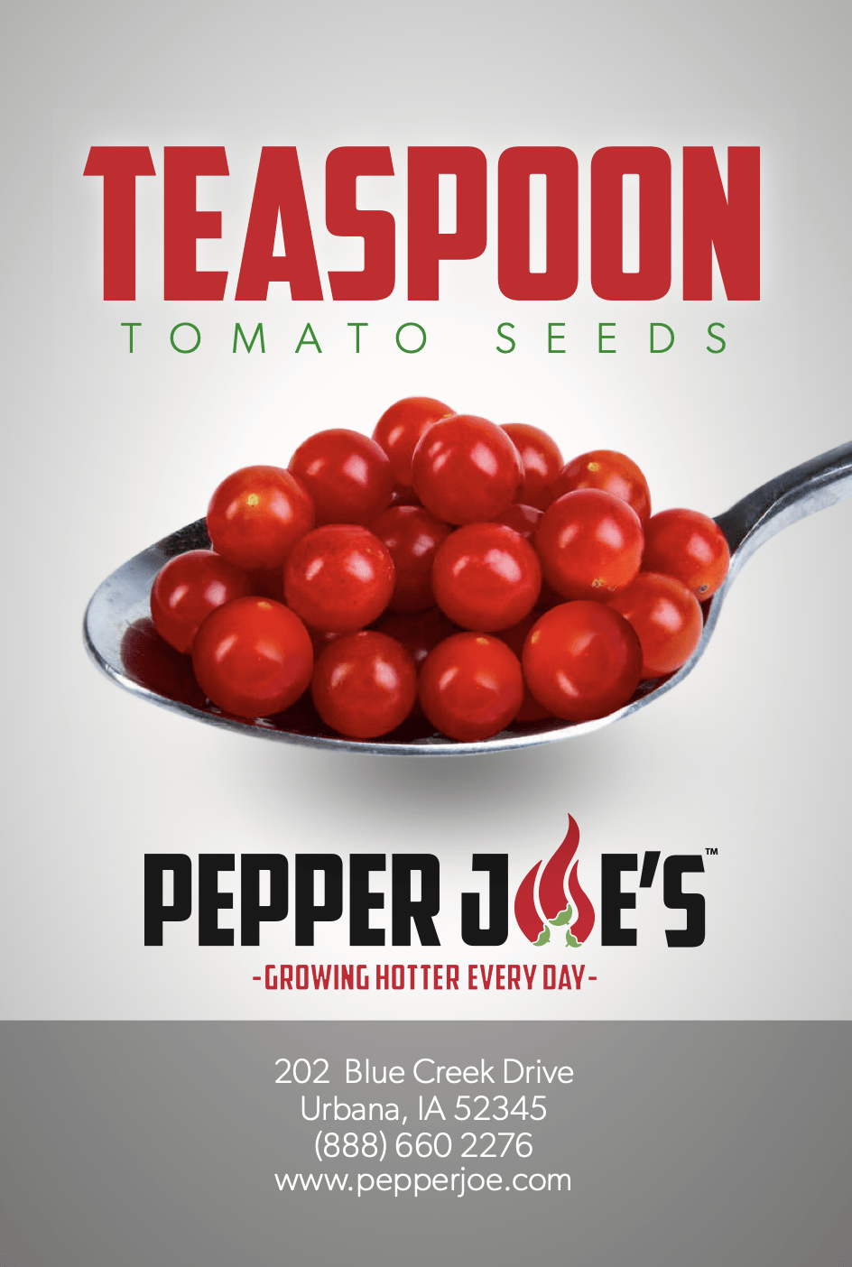 Teaspoon Tomato Seeds