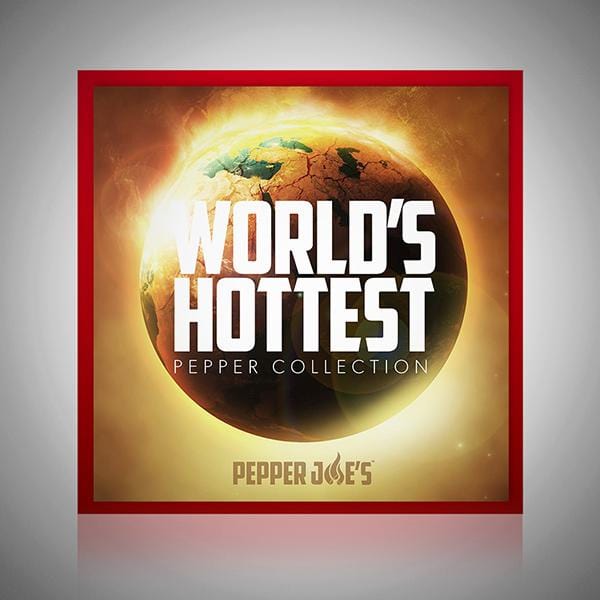 Pepper Joe's World's Hottest Peppers in a Seed Collection - seed label of hottest peppers