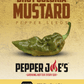 Pepper Joe's Mustard Bhut Jolokia chili seeds - Mustard Ghost chili seeds - pepper on white background